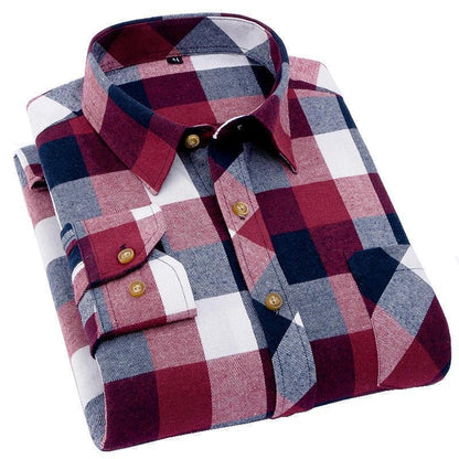 Checkred Premium Cotton Casual Shirts Pack Of 3