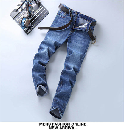 STRETCH STRAIGHT SLIM FIT MEN'S Denim JEANS (PACK OF 2)