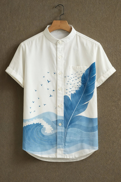 Men’s Premium Cotton Designer Shirt – Pack of 2