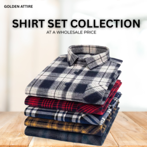 Branded Everyday Check Formal Shirt Collection (Combo of 4)