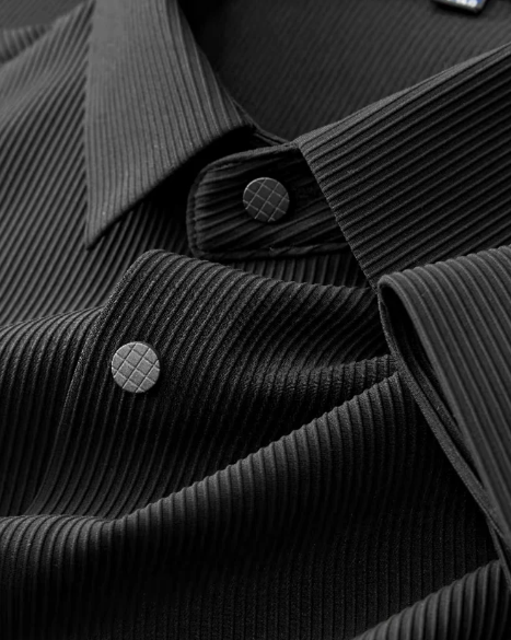 Alpha Men's Striped Shirt (Pack of 4) - Image 3